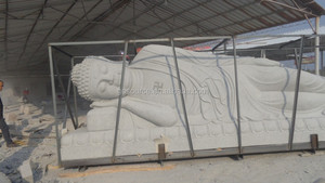 รูปปั้นพระพุทธรูปนอนหลับขนาดใหญ่สวน - Product Image 5