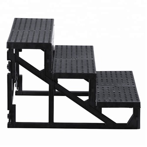 Nieuwe Hond Ladder 3 Stappen Zachte Trappen Puppy Wasbare Hoes Ramp Opvouwbare Doggy - Product Image 5