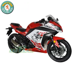 Fabrika fiyat 4 zamanlı motor 4 zamanlı motor led metre satılık bisiklet Sokak Yarışı Motosiklet Ninja (200cc, 250cc, 350cc)