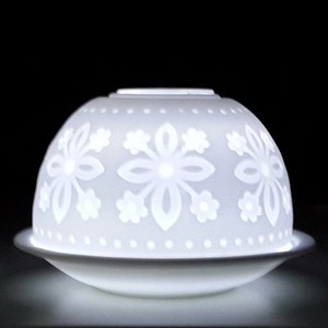 Trang Trí Góc Candle Holder, Dome Shaped Sứ Tea Light Candle Holder - Product Image 4