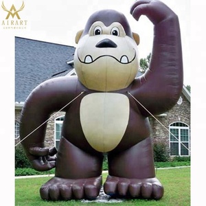 Dễ Thương <span class=keywords><strong>Inflatable</strong></span> Khỉ/Gorilla Linh Vật Cho Trang Trí Ngoài Trời - Product Image 4