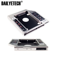 9.5mm Universal SATA 2nd HDD Caddy SSD Hard Drive +Panel for DVD-ROM Optical Bay