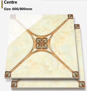 Azulejos de Porcelana Pulida para Bordes de Paredes, para Uso en Interiores de Villas, con Detalles en Ladrillo Refractario - Product Image 5