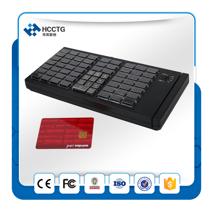 KB66 Usb Последние 66 клавиши ISO7812 Настраиваемые Супермаркет POS Программируемая Клавиатура С Кредитных Карт