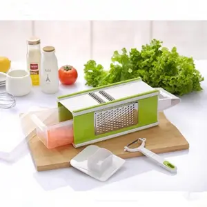 Muti function plastic vegetable slicer , vegetable chopper, grater