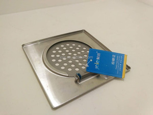 Hiện đại 6 inch Sàn thép không gỉ cống lọc thiết kế vuông cho khách sạn nhà để xe & sử dụng ngoài trời - Product Image 5