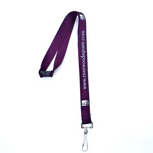 Tím in ấn bán buôn cá nhân Polyester lụa Màn hình dây buộc - Product Image 6