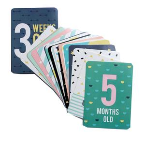 Biglietti di Auguri per le Tappe del Bambino con Stampa Personalizzata su Cartoncino e Carta per Regali di Nascita e Celebrazioni Baby Shower - Product Image 2