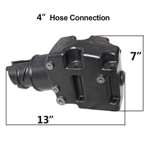 Elevador de Escape de <span class=keywords><strong>Hierro</strong></span> Fundido OEM para Motor <span class=keywords><strong>V6</strong></span> V8 Mercruiser, Elevador de Escape de 4 Pulgadas, Elevador Central - Product Image 6