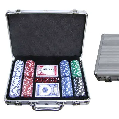 गर्म बेच मार्को शैली एल्यूमीनियम पोकर चिप्स सेट खेलने के साथ कार्ड 14g कैसीनो कस्टम पोकर चिप सेट