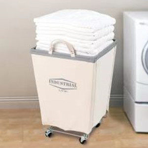 Panier à linge <span class=keywords><strong>en</strong></span> <span class=keywords><strong>toile</strong></span> <span class=keywords><strong>blanche</strong></span>, organisateur à domicile, <span class=keywords><strong>toile</strong></span> <span class=keywords><strong>blanche</strong></span>, panier à linge sur roues, 551, 11 - Product Image 3