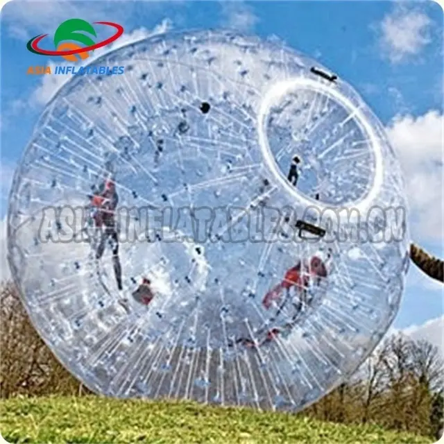 Inflatable Zorb Ball, Climbing Ball, human hamster balls for Grass/ Snow/ Beach