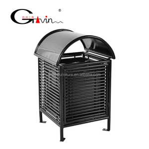 Venta caliente antiruest <span class=keywords><strong>calle</strong></span> al aire libre bote de basura/basura - Product Image 1