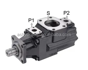 Parker Denison T6G,T7G Của T6GCC,T7GBB,T67GCB Bơm Cánh Quạt Đôi - Product Image 1