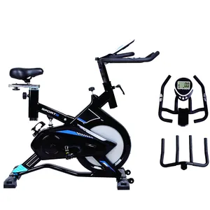 8KGS volan Unisex spor salonu eğitmen kardiyo egzersiz YB-9800 kapalı ev ile iplik bisiklet köpük gidon