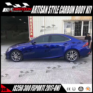 Hàng Mới Bộ Thân Máy Bằng <span class=keywords><strong>S</strong></span>ợi Carbon Phong Cách Nghệ Nhân Cản Trước Bộ Khuếch Tán Mép Bên Cánh Gió Cho Lexu-<span class=keywords><strong>s</strong></span> Is250 300 <span class=keywords><strong>F</strong></span> Sport 2017-2018 - Product Image 5