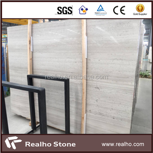 Afilado con <span class=keywords><strong>piedra</strong></span> Directamente Vena Losas de Mármol de Veta De Madera <span class=keywords><strong>Blanca</strong></span> - Product Image 1
