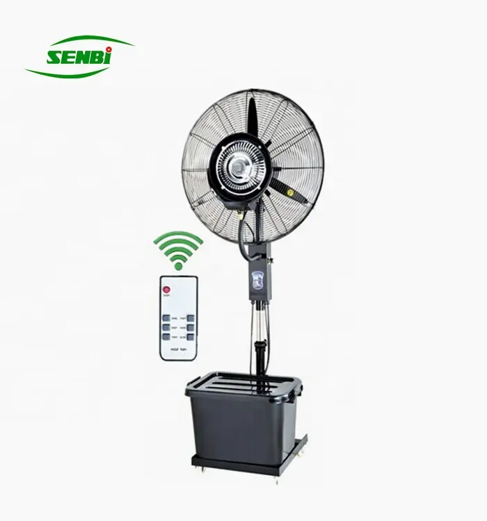 Hot Koop Industriële Mist Fan Outdoor 26Inch 30Inch Water Mist Fan Leverancier