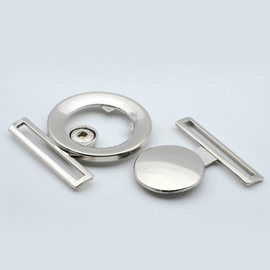 COOMAMUU In Metallo Fibbie Per Cinture di Modo Combinato Pulsanti Allacciare per la <span class=keywords><strong>Donna</strong></span> Cappotto Giù Giacca Materiali di Cucito Fai Da Te - Product Image 2