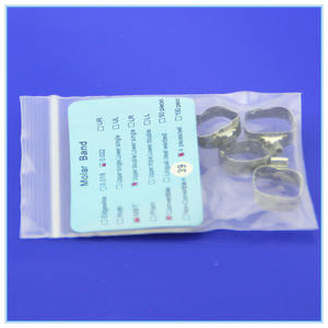 Prezzo di fabbrica ortodontico dentale 1 ° banda molare con tubi convertibili saldati - Product Image 4