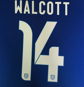 Trasferimento pronto per la stampa adesivi di abbigliamento Club <span class=keywords><strong>nomi</strong></span> <span class=keywords><strong>e</strong></span> <span class=keywords><strong>numeri</strong></span> di stampa caldi per maglia da calcio - Product Image 4