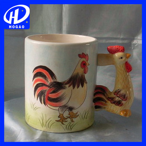 3D encantadores Animales Taza <span class=keywords><strong>de</strong></span> Leche Taza <span class=keywords><strong>de</strong></span> Café <span class=keywords><strong>De</strong></span> Cerámica Pintado A Mano Deco Regalos Creativos - Product Image 4