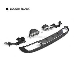 Parachoques trasero difusor puntas de escape para <span class=keywords><strong>Mercedes</strong></span> s Ben z <span class=keywords><strong>Clase</strong></span> C W205 C200 C250 2015-2017 - Product Image 5