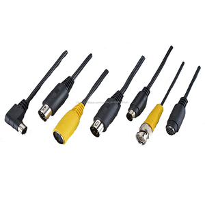Video kablosu <span class=keywords><strong>3</strong></span> pin 2 erkek 1 kadın 4mm ses kablosu - Product Image 5