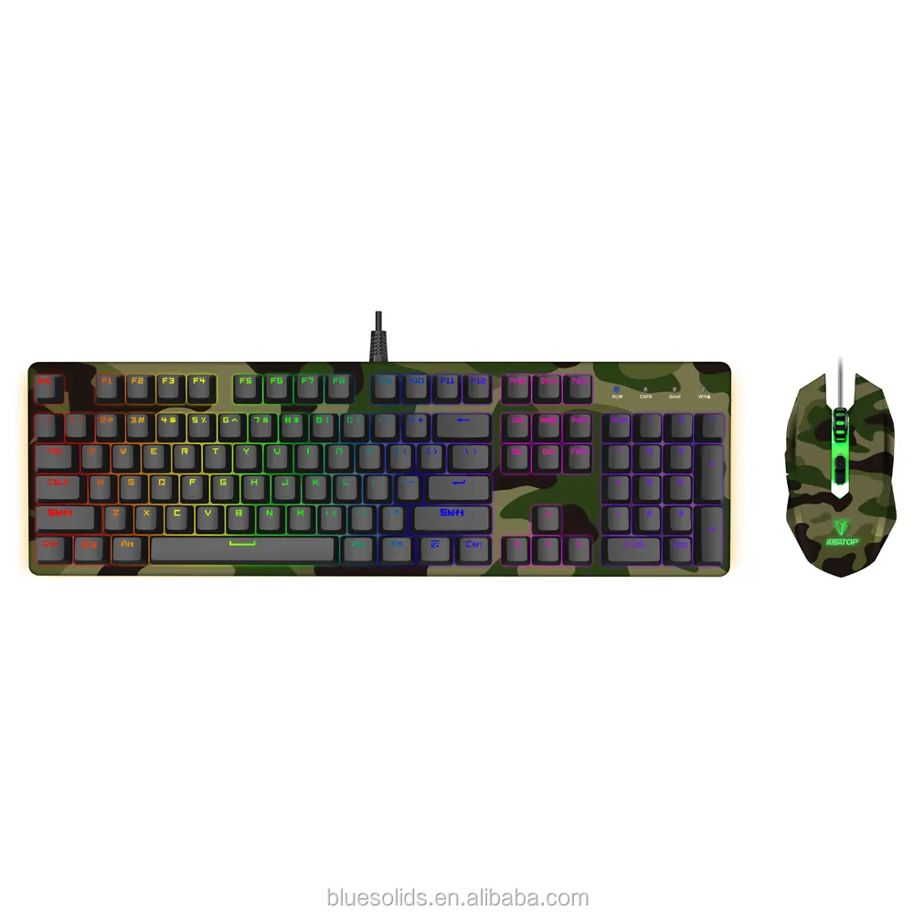 Newest Private mold colorful painting mechanical gaming keyboard RGB backlight for PUBG, league of legends, Dota 2 gamer