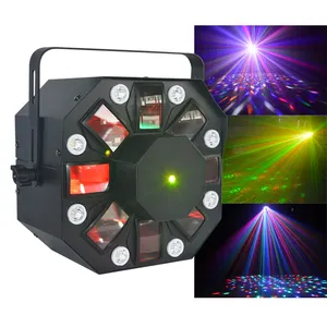 American DJ Stinger DMX Laser Strobe Moonflower LED Effect Disco Light Party Stage lighting