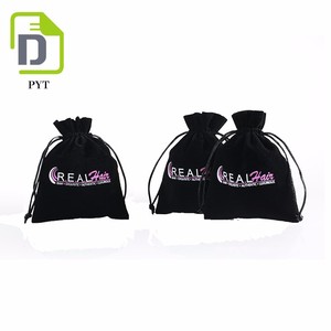 Soga retorcida Con Borla Bolsa de Cosméticos de Terciopelo Logotipo Personalizado - Product Image 6