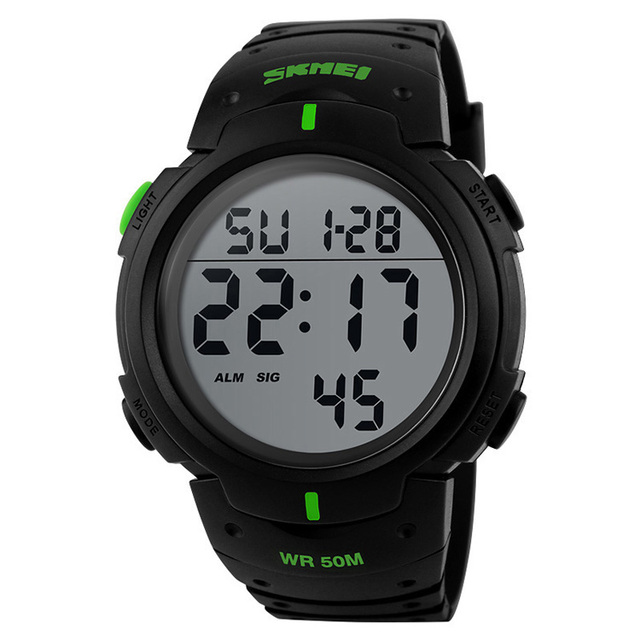 International Wrist Watch Skmei Brand PU Band Watches New Times Digital Watch