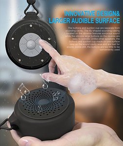 Thiết kế mới giá rẻ tắm loa không thấm nước Bluetooth, rảnh tay không thấm nước Bluetooth Speaker với Mic - Product Image 6