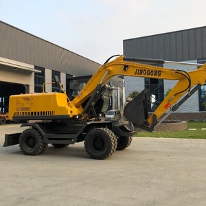 13 toneladas hidráulico rueda excavadora precio de la máquina para venta - Product Image 3
