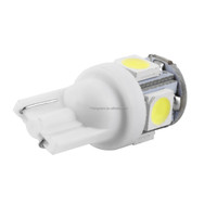 Luces LED para Auto T10 194 168 5050 5SMD Blancas / Azules / Rojas, 5 LED, Bombilla LED T10, Luz LED T10