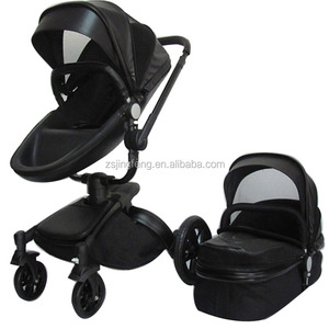 <span class=keywords><strong>Passeggino</strong></span> per Bambini Approvato EN1888 CE, Nuovo Design in Pelle PU a Forma di Uovo, Rotazione a 360°, Prodotti per Neonati - Product Image 2