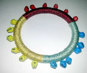 Premium Quality Silk Wrapped <b>Rope</b> Bangle Handmade New Arrival - Product Image 1