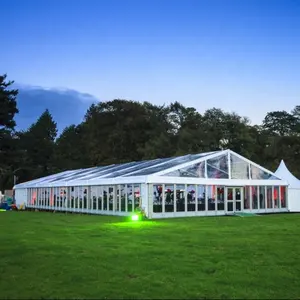 Tente de chapiteau en Aluminium pour fête en plein air, autonomie de 20 mètres, 1000 personnes, nouveauté