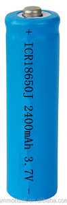 Bonne qualité rechargeable Li-ion batterie 18650 tip top 3.7 V 2400 mAh - Product Image 1