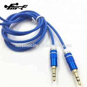 <span class=keywords><strong>Iphone</strong></span> Pas Cher En Gros Audio De Voiture Audio-assisté AUX Câble Stéréo Polybag Téléphone Or <span class=keywords><strong>Jack</strong></span> 3.5mm pour <span class=keywords><strong>Iphone</strong></span> 6 6S Gelée Tressée - Product Image 6