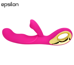 10 incredibili modalità di vibrazione vibratore <span class=keywords><strong>doppio</strong></span> Dildo ricaricabile USB in Silicone - Product Image 1