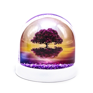 Photo Insert Plastic Snow Globe &amp; Water Globe Handmade Plastic Crafts <strong>Snowball</strong> - Product Image 5