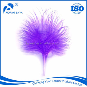 Horng Shya HP-14 Pavo Pluma del Marabú Turquía Marabú Corto Abajo 3 Pulgadas - Product Image 3