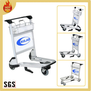 De acero inoxidable de cuatro ruedas aeropuerto de la mano de <span class=keywords><strong>equipaje</strong></span> carro de la carretilla - Product Image 6
