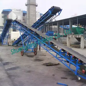 High Quality Standard mobile inclined Belt Conveyor For Bulk Material Handling