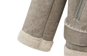ey0227a breve inverno <span class=keywords><strong>cappotto</strong></span> di <span class=keywords><strong>montone</strong></span> <span class=keywords><strong>shearling</strong></span> da donna - Product Image 4