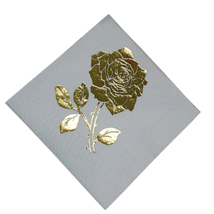 Santian Custom oro metallizzato <span class=keywords><strong>argento</strong></span> stampato usa e getta <span class=keywords><strong>tovaglioli</strong></span> <span class=keywords><strong>di</strong></span> <span class=keywords><strong>carta</strong></span> 2-3Ply legno vergine morbida scatola <span class=keywords><strong>di</strong></span> tessuto stile cena - Product Image 3