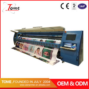 3.2 m 1440 dpi impresora de inyección de tinta, impresora eco solvente dx5 cabezal de impresión, impresora bandera de la flexión - Product Image 1
