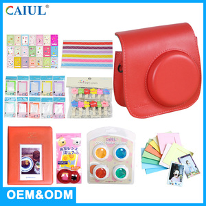 Mini sac photo <span class=keywords><strong>Instax</strong></span> rose avec cadre autocollants pour album photo filtres miroir à <span class=keywords><strong>selfie</strong></span> pour accessoires vidéo et photographie - Product Image 5