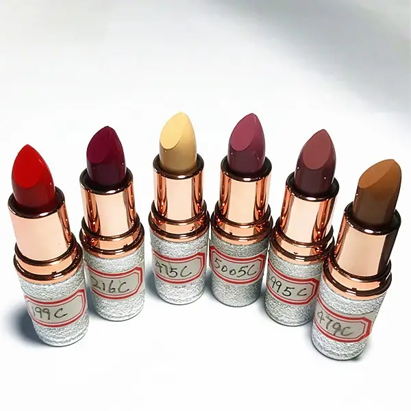 Rouge à Lèvres Mat Haute Qualité Pigment Bio Vegan Naturel 5G Liquide Cosmétiques Turcs 3 Pièces Rouge à Lèvres Imperméable ODM OEM